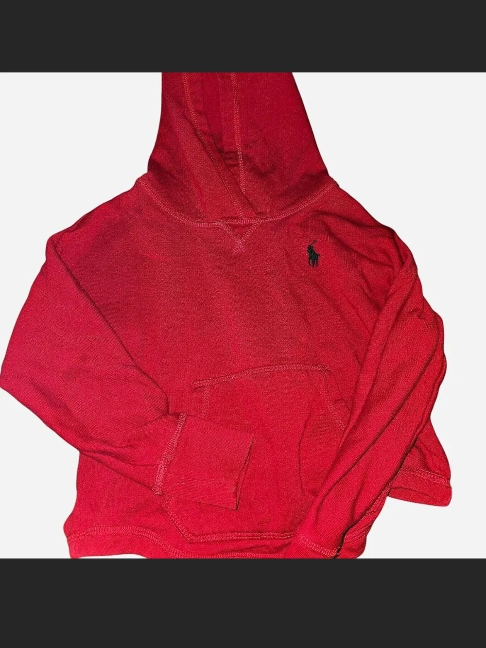 2 Piece Polo Ralph Lauren Red Sherpa Jacket And Pull Over Sweater